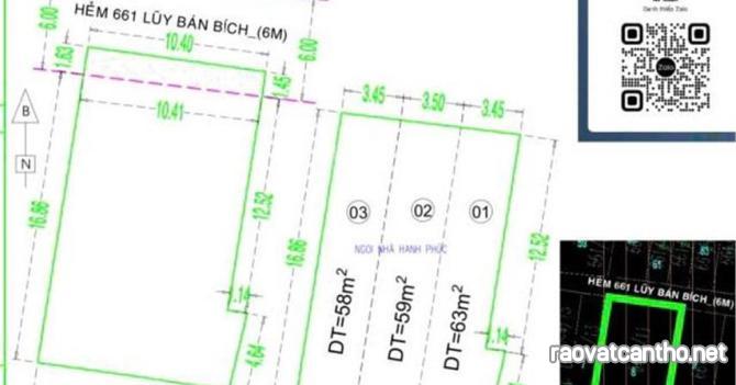 🏡 BÁN NHÀ 60M² HXH đậu cửa LŨY BÁN BÍCH-Thoại Ngọc Hầu GIÁ CHỈ 5.8 TỶ