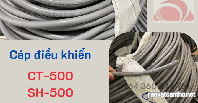 Altek Kabel - Cáp điều khiển, tín hiệu chống nhiễu CT-500/SH-500