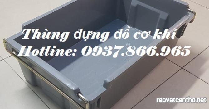 Bán buôn khay nhựa có quai, khay nhựa có quai sắt, sóng nhựa bít có quai xách