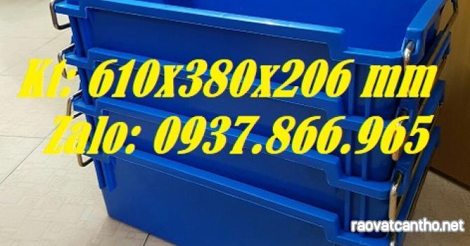 Bán buôn khay nhựa có quai, khay nhựa có quai sắt, sóng nhựa bít có quai xách