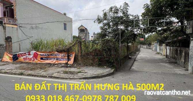 Bán đất xã tây đô, hưng hà, thái bình trục huyện 3000m2-2tr/m2-0933018467-0978787009