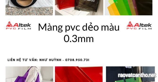 Bán màng nhựa pvc dẻo màu hàng đẹp giá rẻ