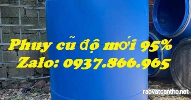 Bán thùng phuy nhựa cũ tại hà nội, phuy nhựa, phuy các loại, phi cũ