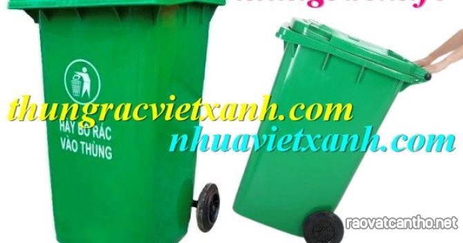 Bán thùng rác nhựa 240 lít với giá khuyến mãi siêu hấp dẫn