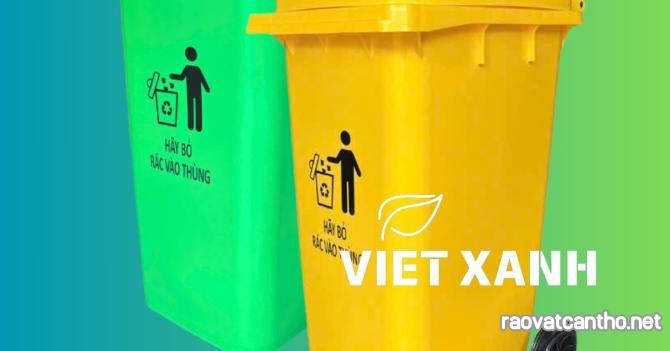 Bán Thùng Rác Nhựa Các Dung Tích 30 Lít, 60 Lít, 100 Lít, 120 Lít, 240 Lít – Chất Lượng Cao, Giá Tố