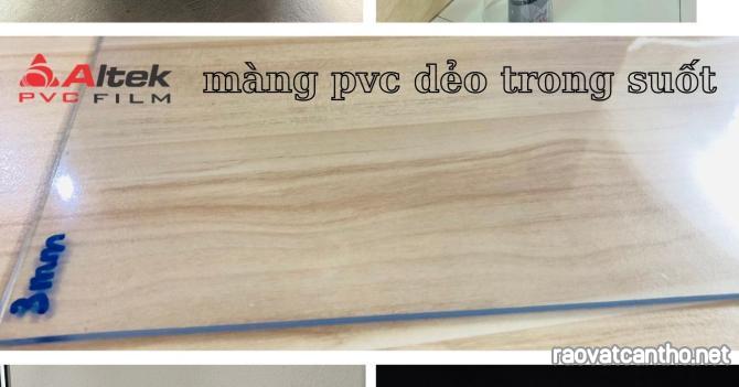 Báo giá màng nhựa pvc dẻo trong suốt - altek pvc