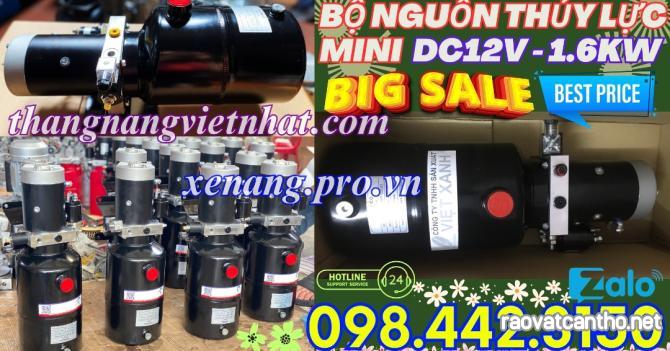 Bộ nguồn thủy lực mini - bơm thủy lực mini 12V