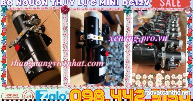 Bộ nguồn thủy lực mini - bơm thủy lực mini 12V