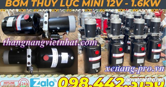 Bộ nguồn thủy lực mini - bơm thủy lực mini 12V