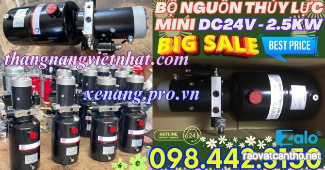 Bộ nguồn thủy lực mini - bơm thủy lực mini 24V