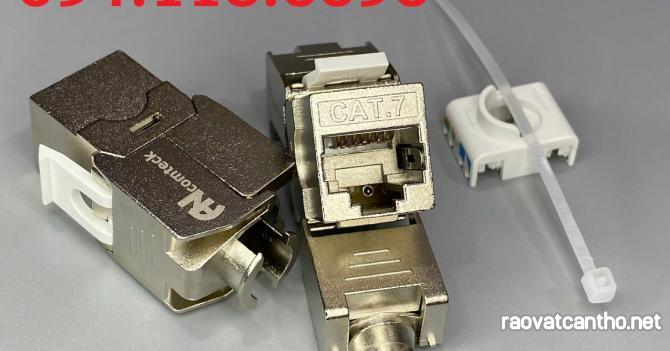 Bộ thanh đấu nối 48 cổng 1U Cat6A, hiệu Ancomteck , bao gồm thanh quản lý cáp mã ACT-48S1U, ACT-S6A