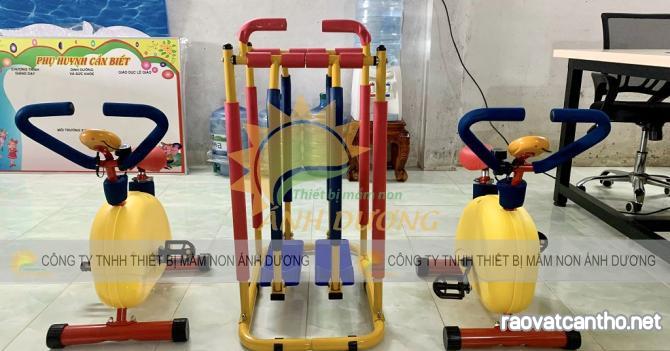 Bộ thiết bị - dụng cụ gym mini cho trẻ em mầm non