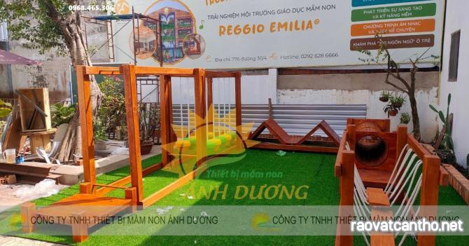 Bộ vận động liên hoàn đa năng bằng gỗ