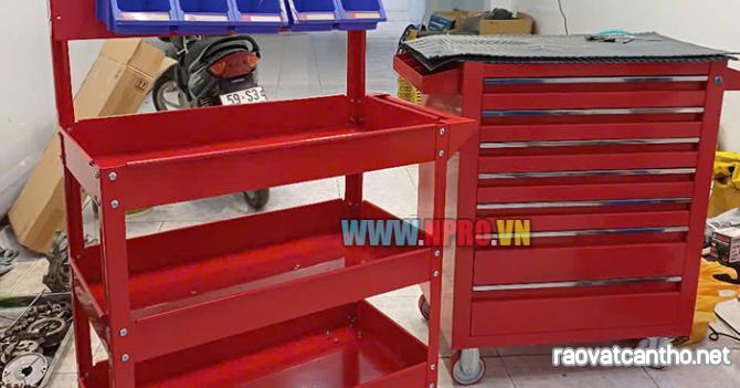 Các mẫu tủ đồ nghề, xe đẩy, kệ treo dụng cụ cơ khí
