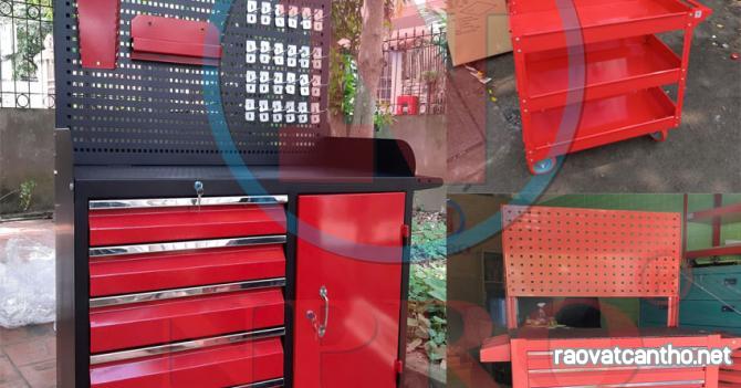 Các mẫu tủ đồ nghề, xe đẩy, kệ treo dụng cụ cơ khí