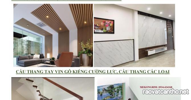 CẦN THƠ: CHUYÊN CẦU THANG GỖ KIẾNG CƯỜNG LỰC, CỬA XINGFA ,TỦ NHỰA  ARCYLIC, NỘI THẤT...0934424268