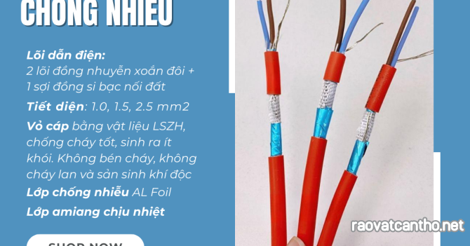 Cáp chống cháy 0.75mm² GFT Altek Kabel – Giải pháp an toàn cho hệ thống báo cháy