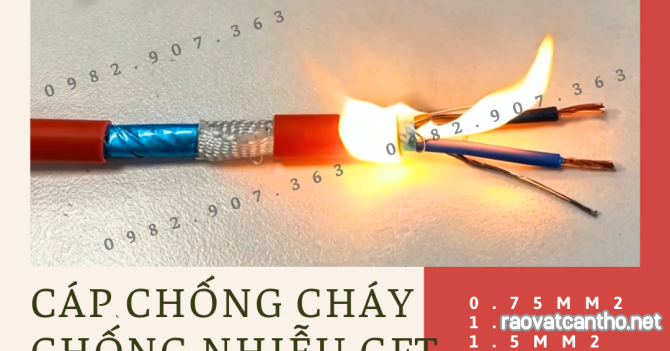 Cáp chống cháy 0.75mm² GFT Altek Kabel – Giải pháp an toàn cho hệ thống báo cháy