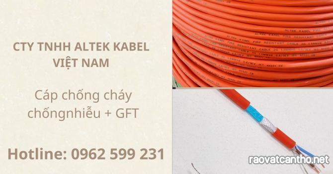 Cáp chống cháy, Cáp chậm cháy, Cáp chịu nhiệt 2 Core + GFT