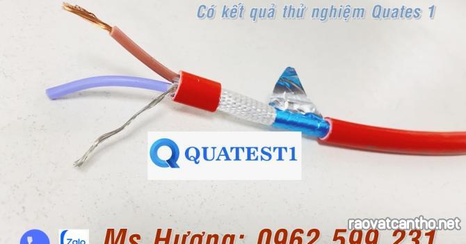 Cáp chống cháy chống nhiễu 2 Core có kết quả Quates 1