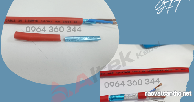 Cáp chống cháy chống nhiễu FR/CU Altek Kabel - Quatest 1