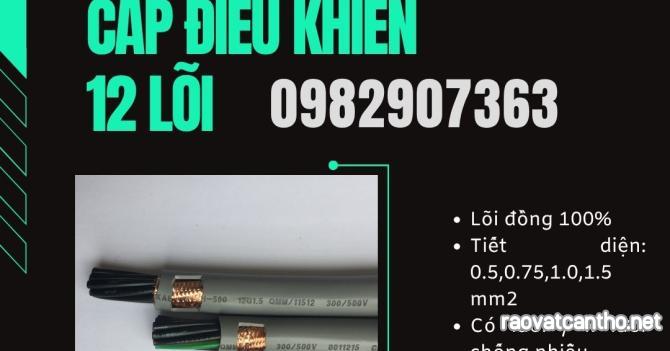Cáp Điều Khiển 12 Lõi phân phối Hà Nội, Đà Nẵng, TP HCM