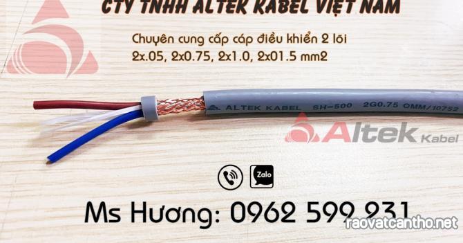 Cáp điều khiển 2 lõi, Cáp tín hiệu  chống nhiễu