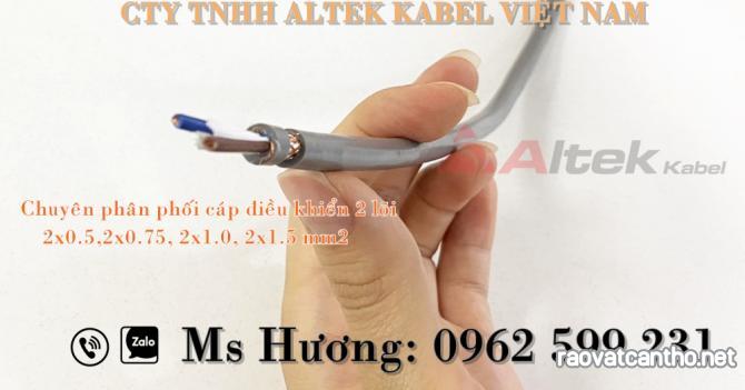 Cáp điều khiển 2 lõi, Cáp tín hiệu  chống nhiễu