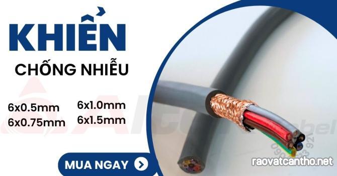 Cáp điều khiển 6x0.75mm chống nhiễu / không chống nhiễu Altek Kabel