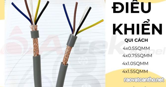 Cáp điều khiển RVV/RVVP 4x0.5mm Altek Kabel Đà Nẵng, HCM, Hà Nội