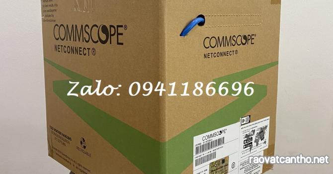 Cáp mạng CAT6A FTP-STP bọc bạc chống nhiễu, ANCOMTECK ACT-BOX305-6AWHITE