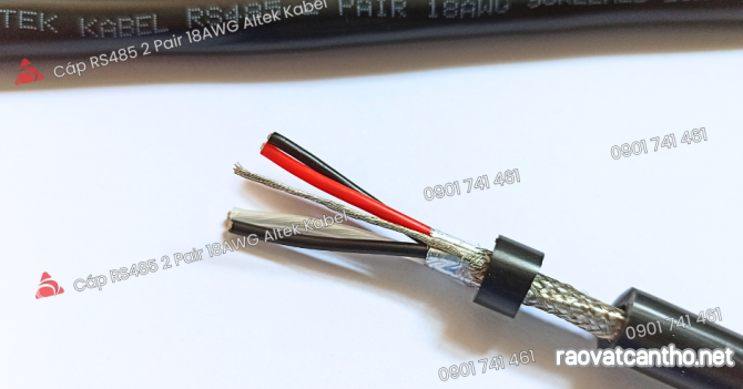 Cáp RS485 18AWG 2 Pair Đà Nẵng, Quảng Ngãi, Huế