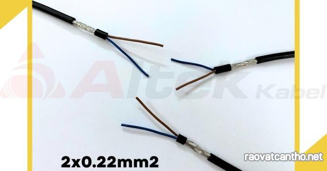 Cáp tín hiệu chống nhiêu 0.22mm Altek Kabel