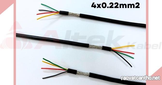 Cáp tín hiệu chống nhiêu 0.22mm Altek Kabel