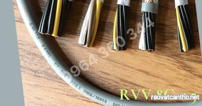 Cáp tín hiệu, điều khiển RVV/RVVP giá tốt