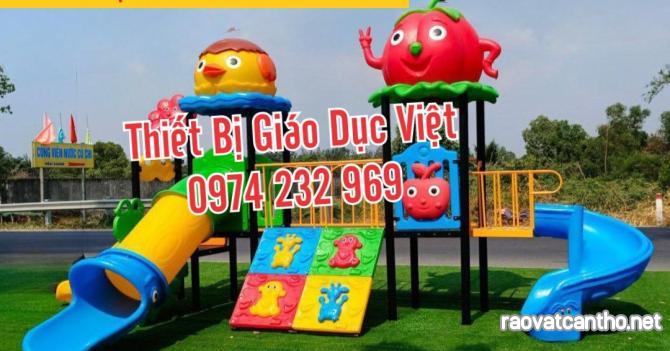 Cầu trượt liên hoàn ngoài trời nhập khẩu cho trẻ em