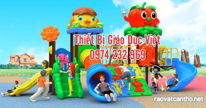 Cầu trượt liên hoàn ngoài trời nhập khẩu cho trẻ em