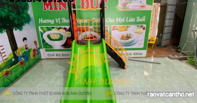 Cầu trượt trẻ em dùng cho trường mầm non, khu vui chơi, công viên