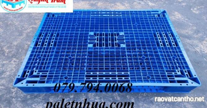 Chọn mua pallet nhựa Cà Mau chịu tải trọng nặng cho kho bãi