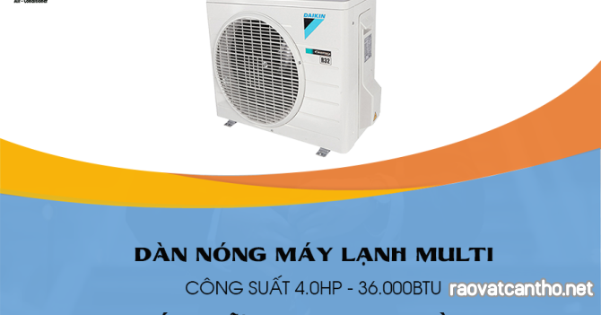 Dàn nóng Điều hòa MULTI công suất 4 ngựa có những Model nào?