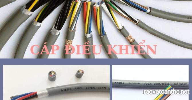 Dây cáp điều khiển Altek Kabel - Tiêu chuẩn Châu Âu - đầy đủ các mã