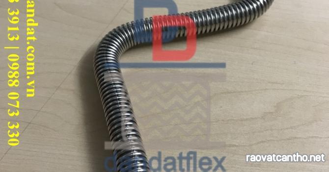 Dây cấp nước nóng lạnh, Dây dẫn nước inox 304, Ống nối mềm inox phi 21