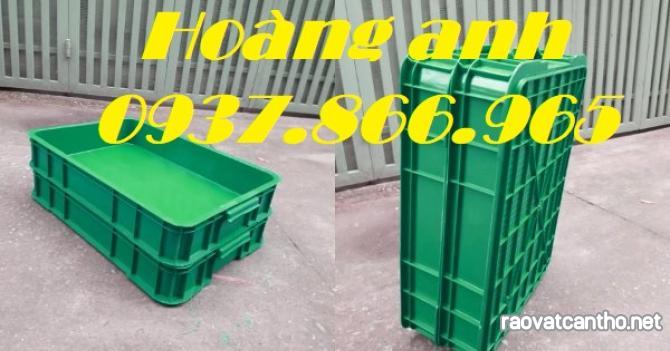 Địa chỉ cung cấp khay nhựa màu xanh, khay cao 10, thùng đặc , hộp công nghiệp có nắp