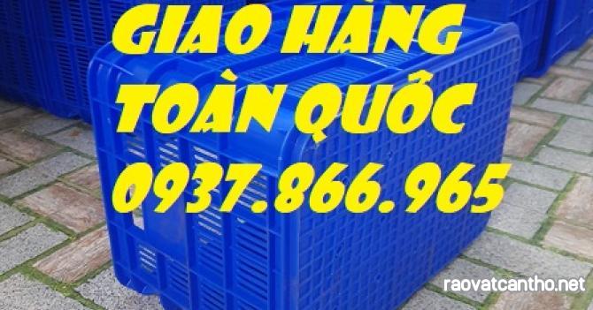 Địa chỉ mua sóng nhựa HS012, sọt nhựa rỗng kích thước 505*350*310mm