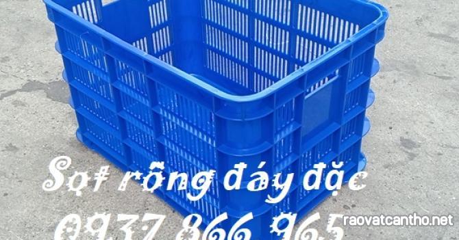 Địa chỉ mua sóng nhựa HS012, sọt nhựa rỗng kích thước 505*350*310mm