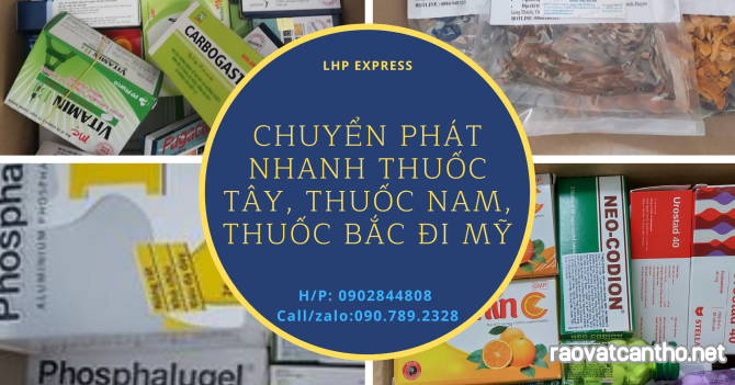 Dịch vụ chuyển phát nhanh thuốc đi Mỹ tại Cần Thơ- nhanh chóng và an toàn