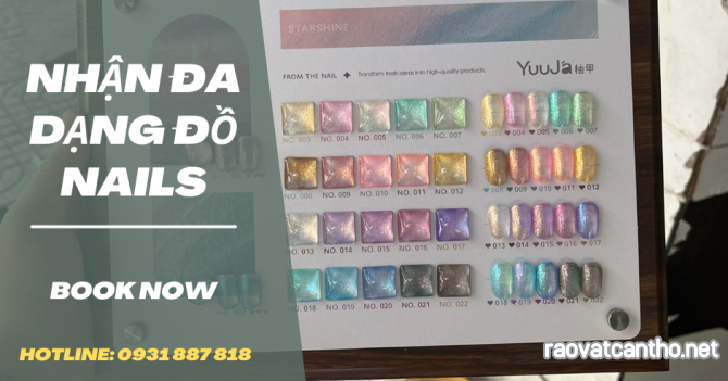 Dịch vụ gửi đồ nails đi Mỹ, Úc, Canada tại Cần Thơ