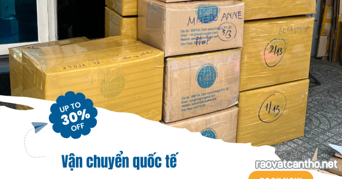 Dịch vụ gửi hàng giá rẻ đi Mỹ tại Cần Thơ