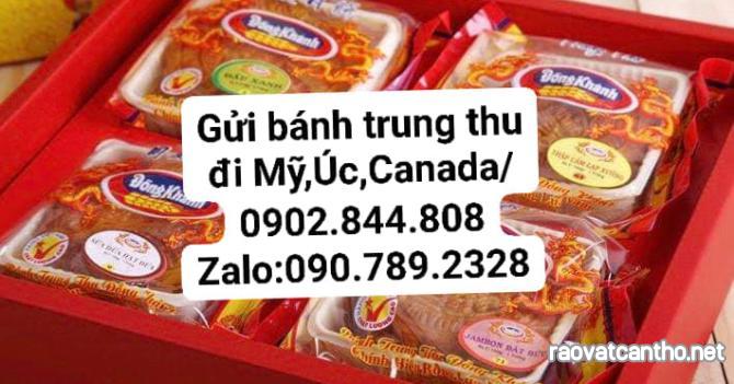 Dịch vụ nhận gửi bánh trung thu đi mỹ uy tín tại cần thơ