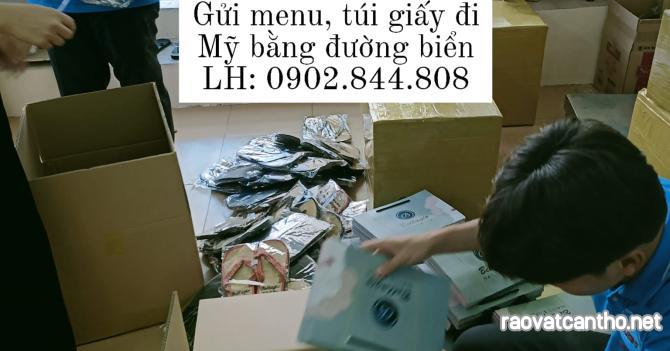 Dịch vụ nhận gửi bao bì, túi giấy đi nước ngoài tại Cần Thơ/0902844808